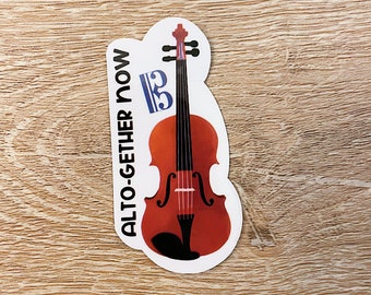 Viola Sticker, Music Teacher Sticker, Music Joke, Orchestra