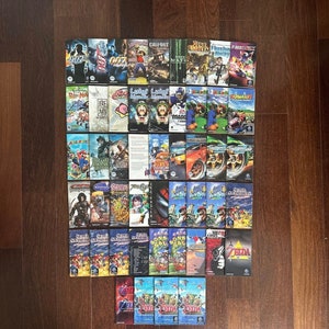 Authentic Nintendo GameCube Manuals *Pick & Choose*