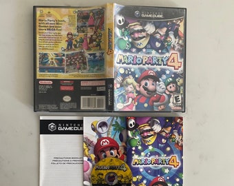 Mario Party 4 - Authentic Nintendo Gamecube Game