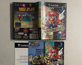 Mario Party 6 - Authentic Nintendo Gamecube Game