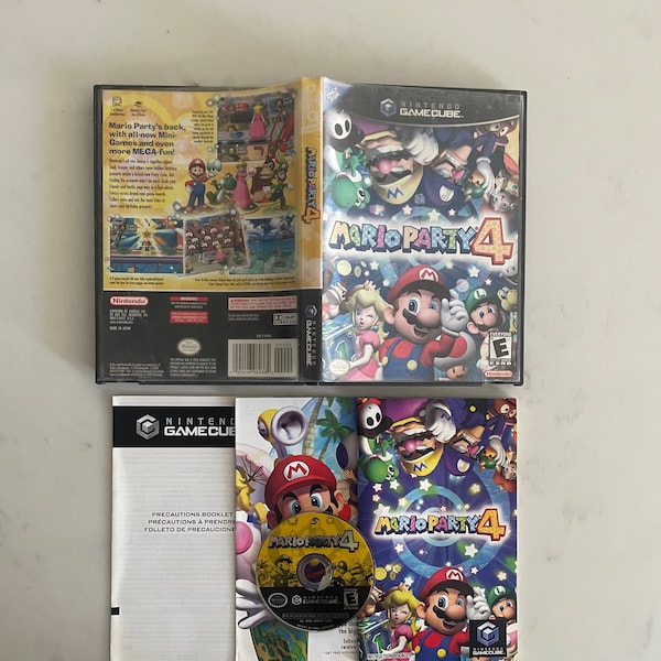 Mario Party 4 - Authentic Nintendo Gamecube Game