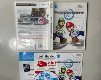 Mario Kart Nintendo Wii PAL *Complete* Wii U Compatible