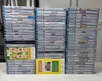 Nintendo Wii U Authentic Video Game Collection (A-L)