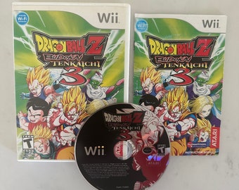 Dragon Ball Z Budokai Tenkaichi 3 - Authentic Nintendo Wii Video Game