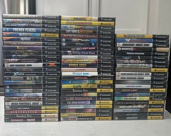 Authentic Nintendo GameCube Video Games Collection - Pick and Choose Your Favorites