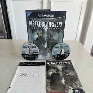 Metal Gear Solid The Twin Snakes - Authentic Nintendo GameCube Video Game