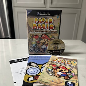 Paper Mario The Thousand Year Door - Authentic Nintendo GameCube Game