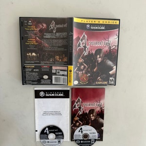 Resident Evil 0, 1, 2, 3, 4 & Code Veronica X GameCube CIB Complete Set Lot