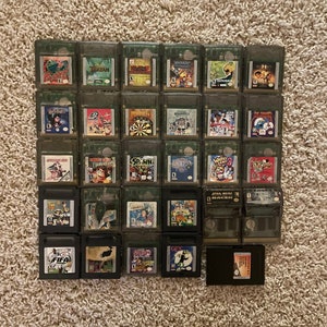 Nintendo Gameboy Color Games Collection