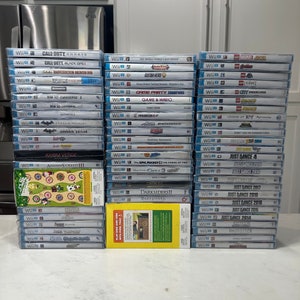 Nintendo Wii U Authentic Video Game Collection (A-L)