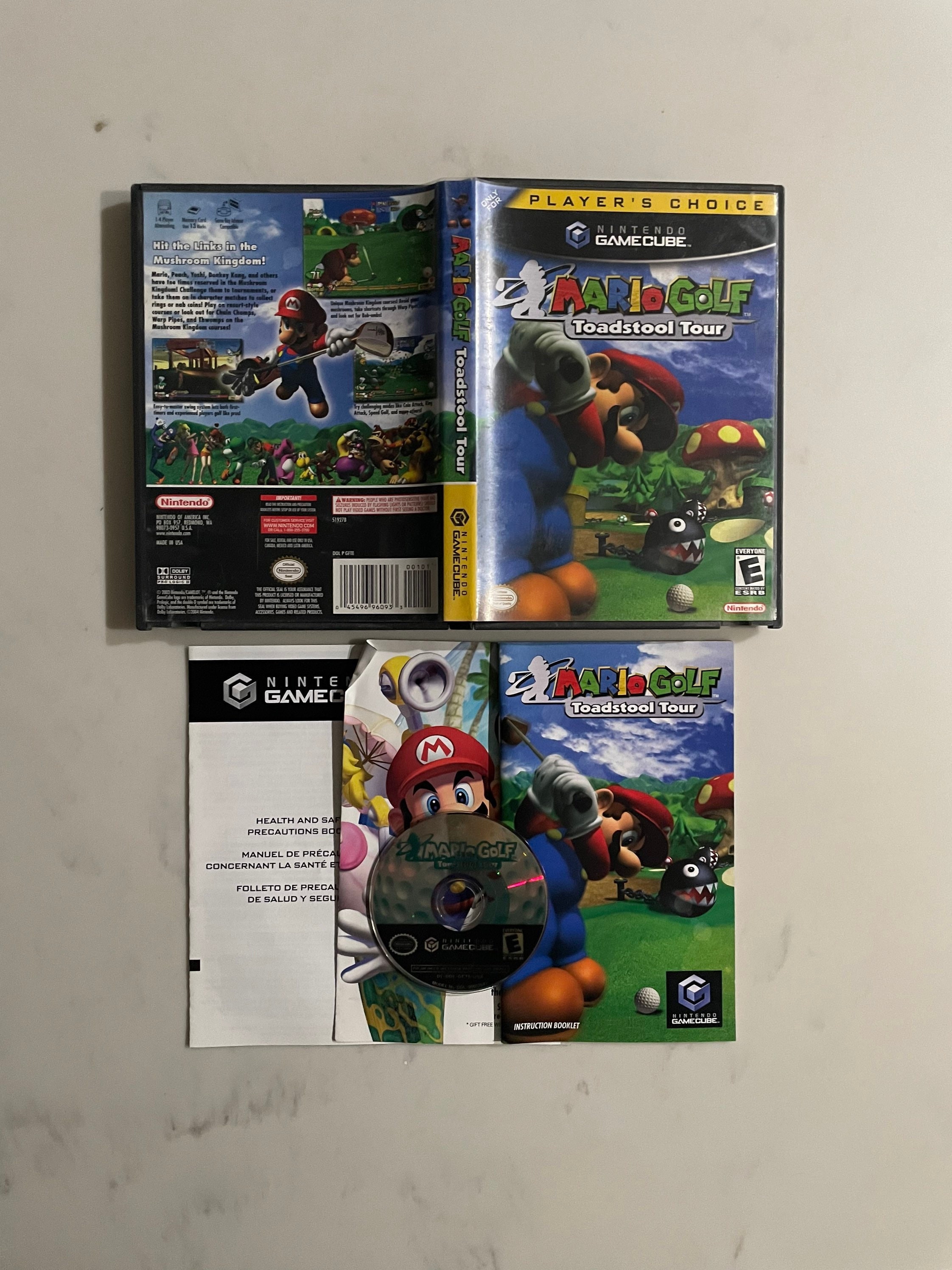 Mario Golf - Authentic Nintendo Gamecube Game - Etsy