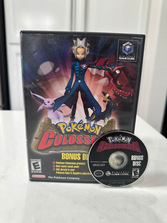 Pokemon Colosseum Bonus Disc - Authentic Nintendo Gamecube Video