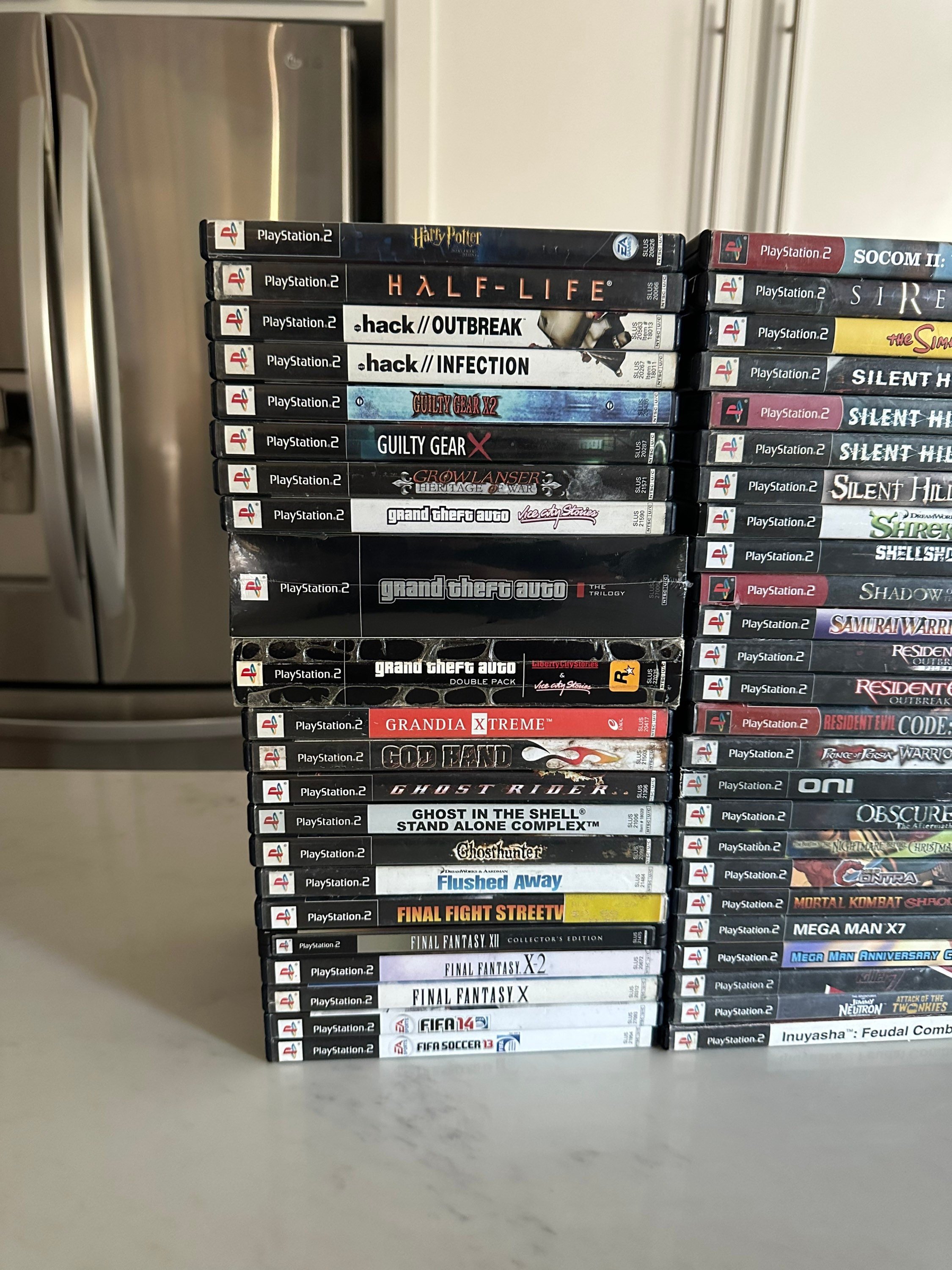Authentic Sony Playstation 2 PS2 Video Games Collection (R-Z