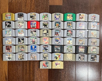 200+ Nintendo 64 N64 Authentic Video Game Collection