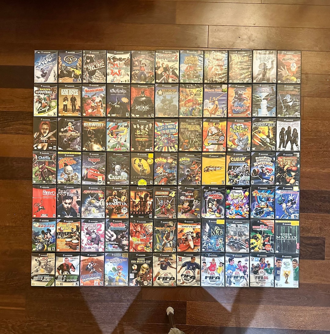Cheap Nintendo Gamecube Video Games Collection pick and Choose Your