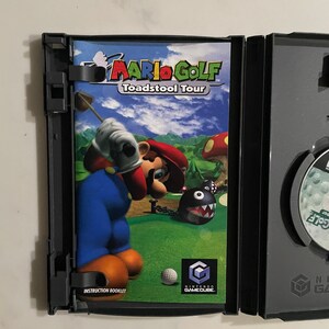 Mario Golf Jeu Nintendo Gamecube authentique image 4