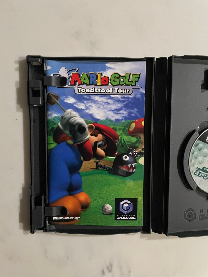 Mario Golf Jeu Nintendo Gamecube authentique image 4