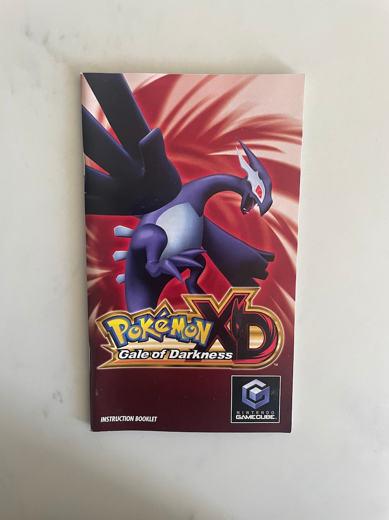 Pokemon XD Gale of Darkness Authentic Nintendo Gamecube Game image 8