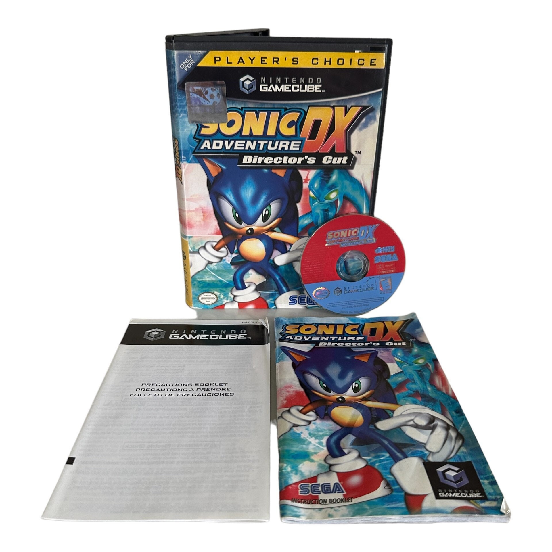 SEGA Sonic Adventure 2 Battle Nintendo Gamecube GC Used Shipping