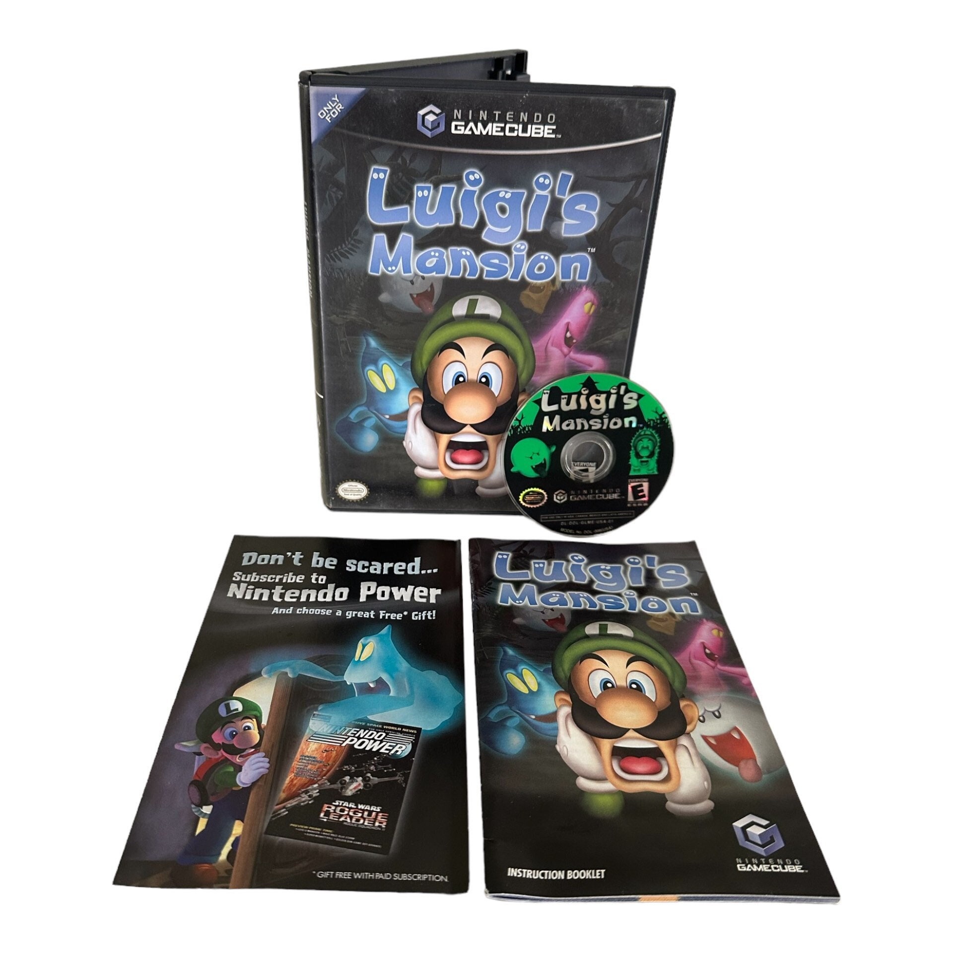 Luigi's Mansion (Nintendo GameCube, 2001) - European Version for sale  online