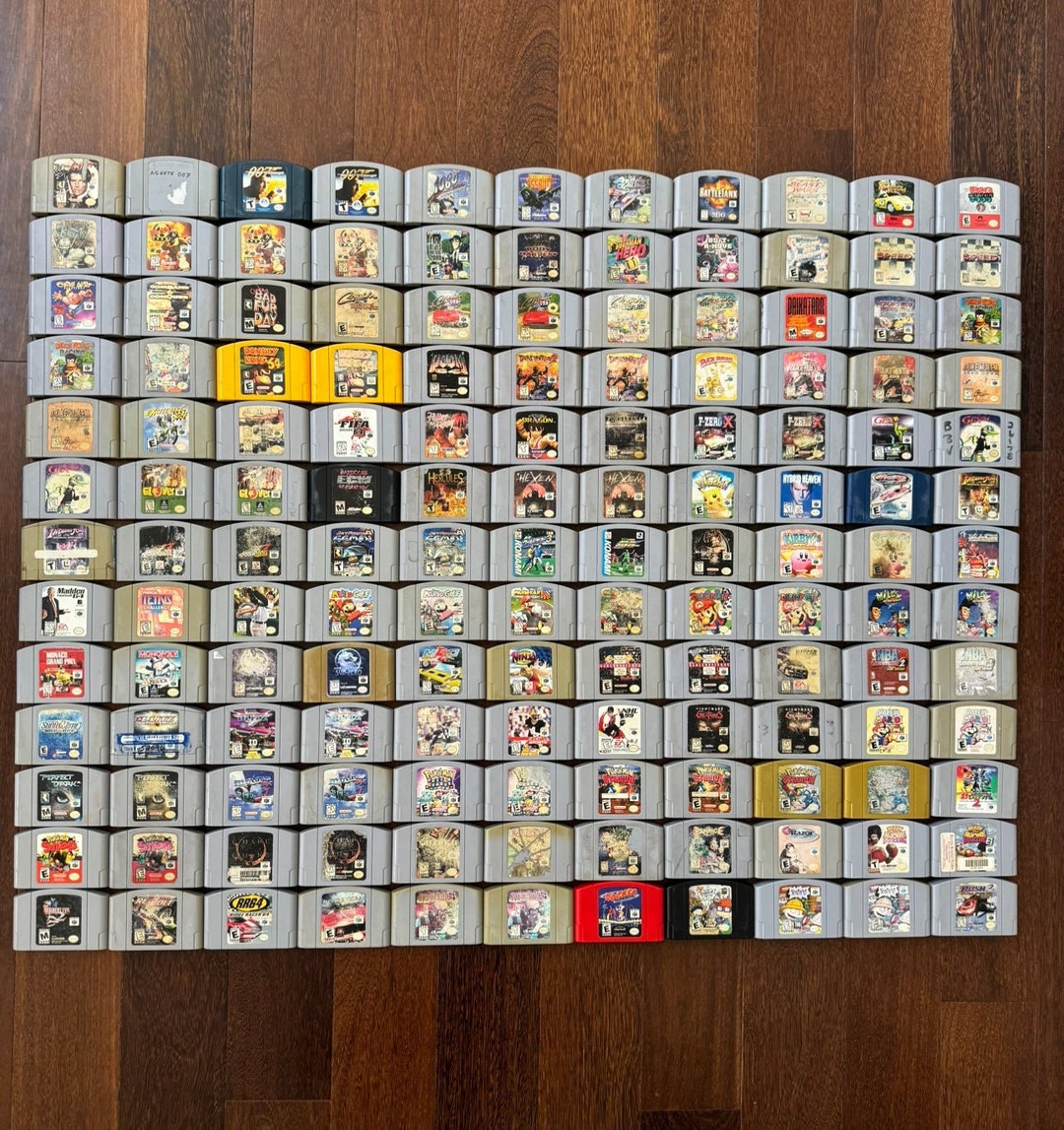 Nintendo 64 N64 Video Games Collection *pick and Choose* SHIPS