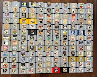 Nintendo 64 N64 Video Games Collection *Pick and Choose* SHIPS SAME DAY