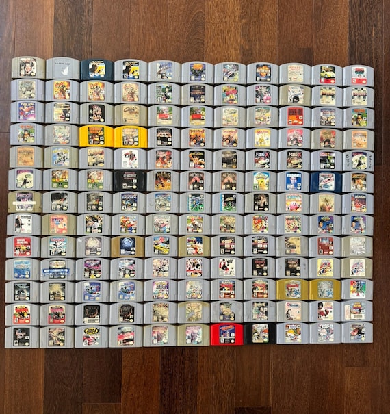 ニンテンドー64（N64）ビデオゲームコレクション *お好きなものをお