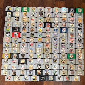 250+ Authentic Nintendo 64 *N64* Video Game Collection - Pick and Choose your Favorites