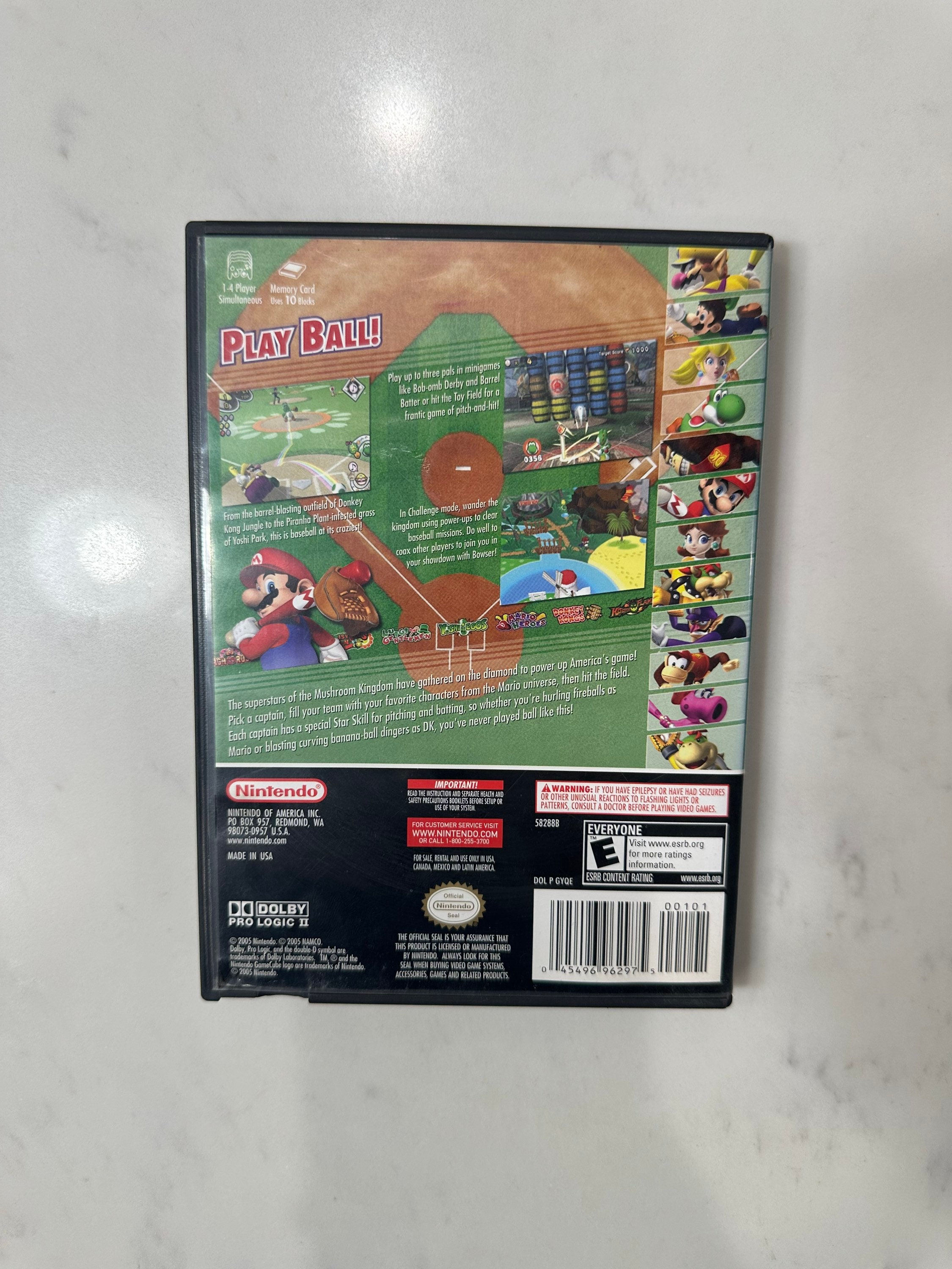 マリオ スーパースター ベースボール - ニンテンドー ゲームキューブの