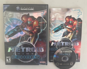 Metroid Prime 2 Echoes - Jeu vidéo Nintendo GameCube authentique