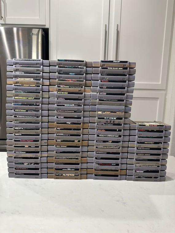 Super Nintendo SNES Authentic Games Collection (K-S)