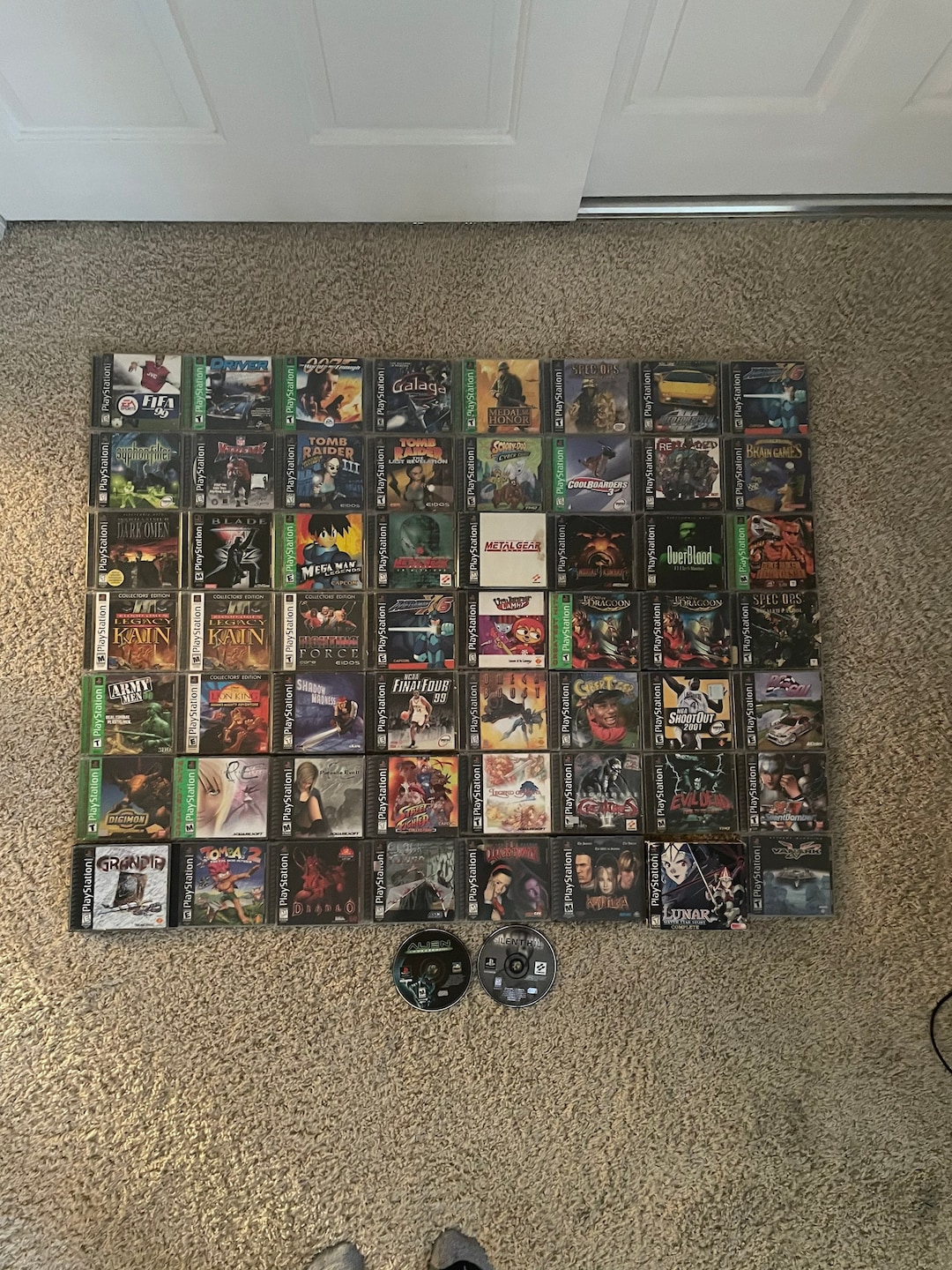 100+ Authentic Playstation PS1 Games SHIPS SAME DAY Etsy