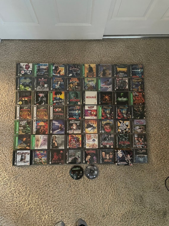 Buy 100 Authentic Playstation PS1 Games SHIPS SAME DAY Online in