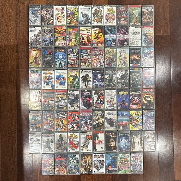 100+ Authentic Sony PSP Games Collection *PICK & CHOOSE Your Favorite!!!*