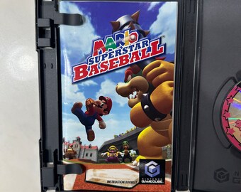 Best Nintendo Switch Baseball Game Mario Superstar Baseball Authentic  Nintendo GameCube Video Game