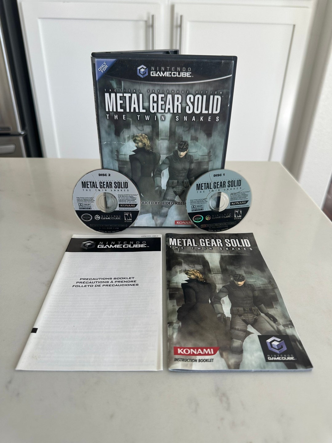Metal Gear Solid the Twin Snakes - Authentic Nintendo Gamecube