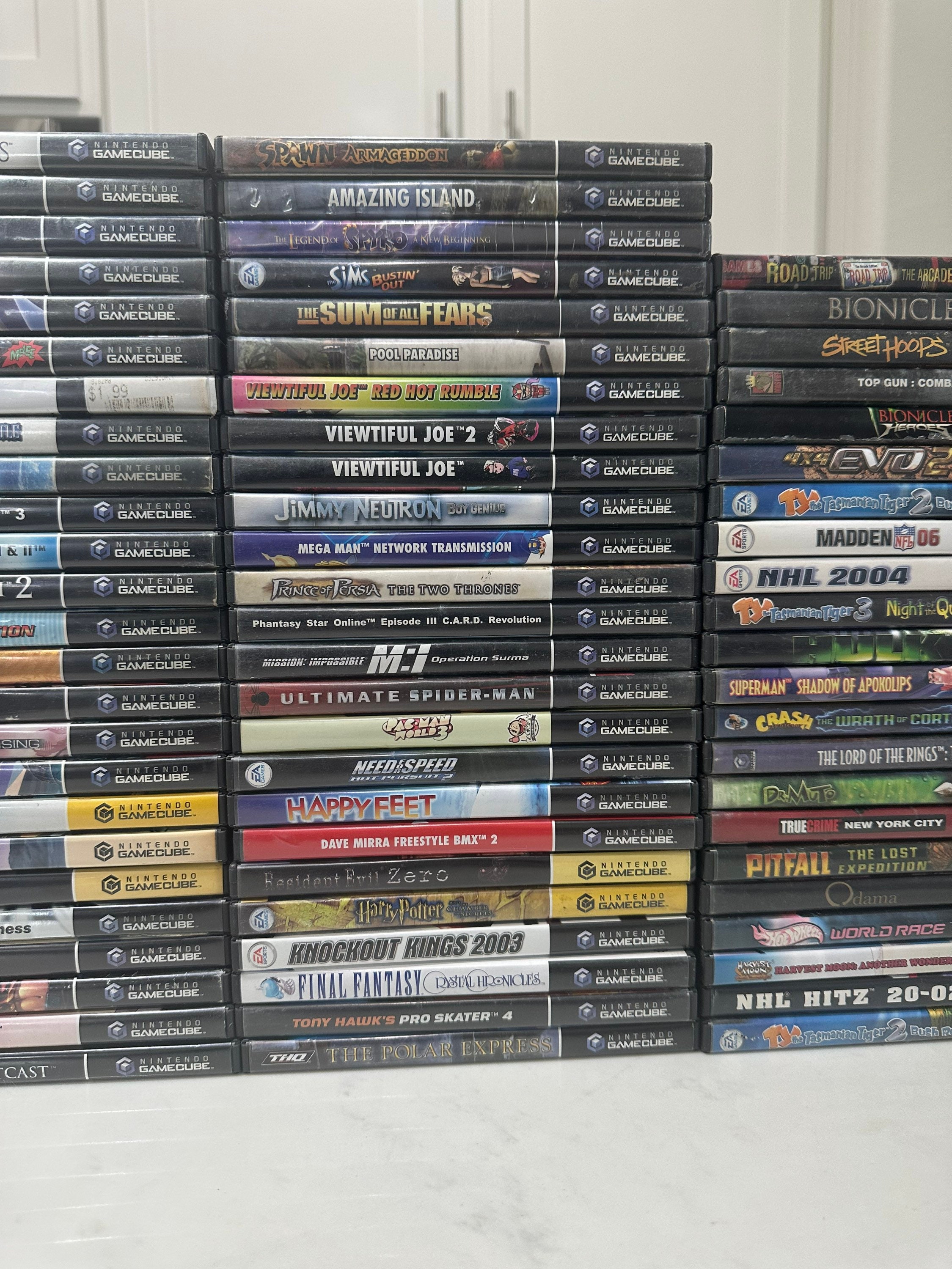 100+ Nintendo Gamecube Authentic Video Game Collection - Etsy