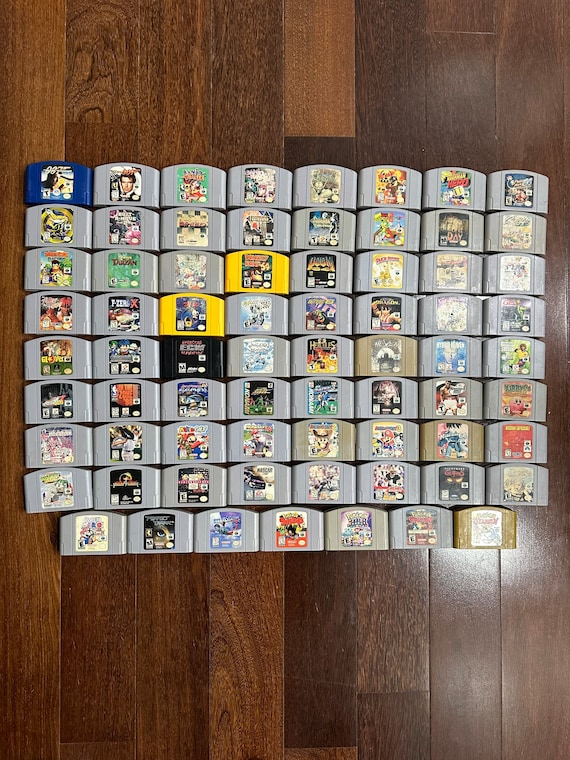 List of n64 games discount