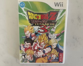 ドラゴンボールZ 武道会天下一3 - 任天堂Wii純正ビデオゲーム - Etsy 日本