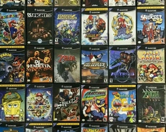 GAMECUBE Authentic Games M - S (Nintendo GameCube) CLEANED and TESTED