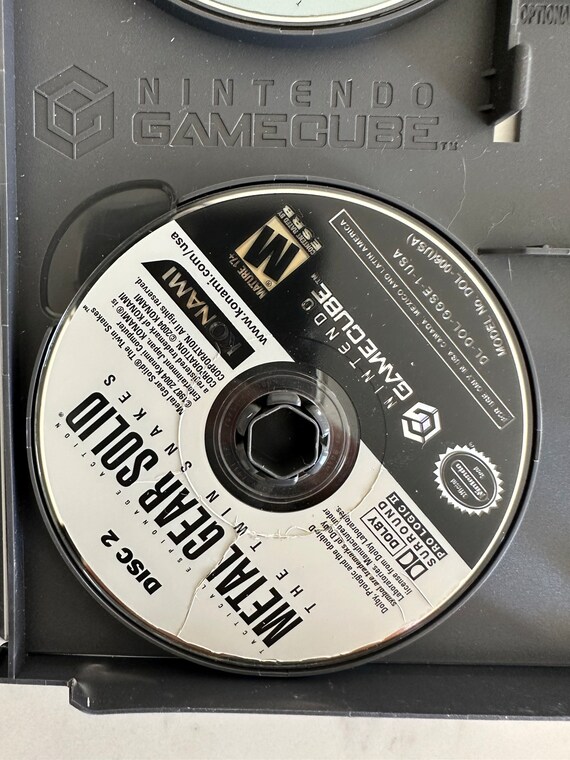 メタルギアソリッド　ツインスネークス　PR ASSET DISC Promo メタルギアソリッド ザ・ツインスネークス【中古・GC日本版