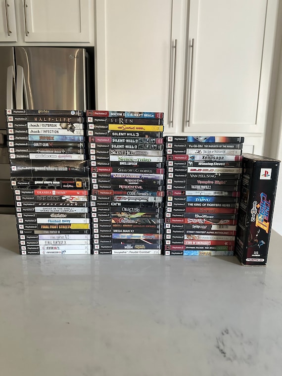 PS2　詰め合わせ（PRG） Authentic Sony Playstation 2 PS2 Video Games Collection (R-Z) - Etsy