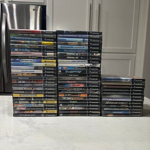Authentic Nintendo Gamecube Discs Collection - Etsy