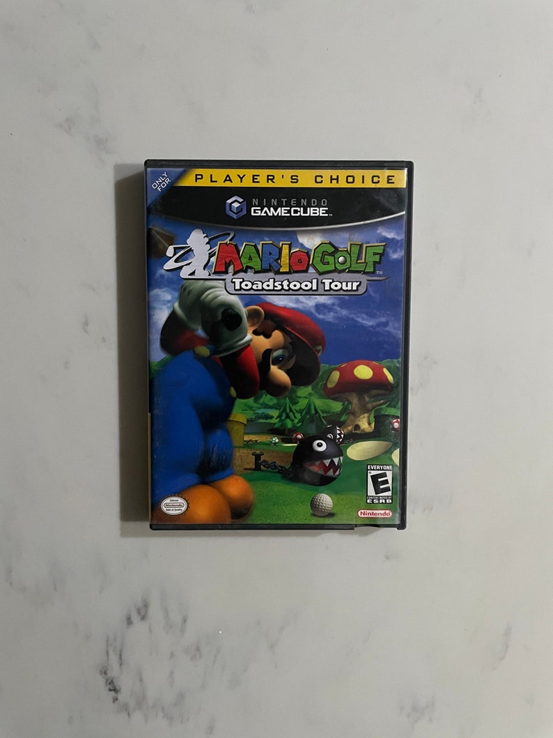 Mario Golf Jeu Nintendo Gamecube authentique image 2