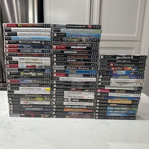 Colección de videojuegos auténticos de Sony Playstation PSP (A-M)