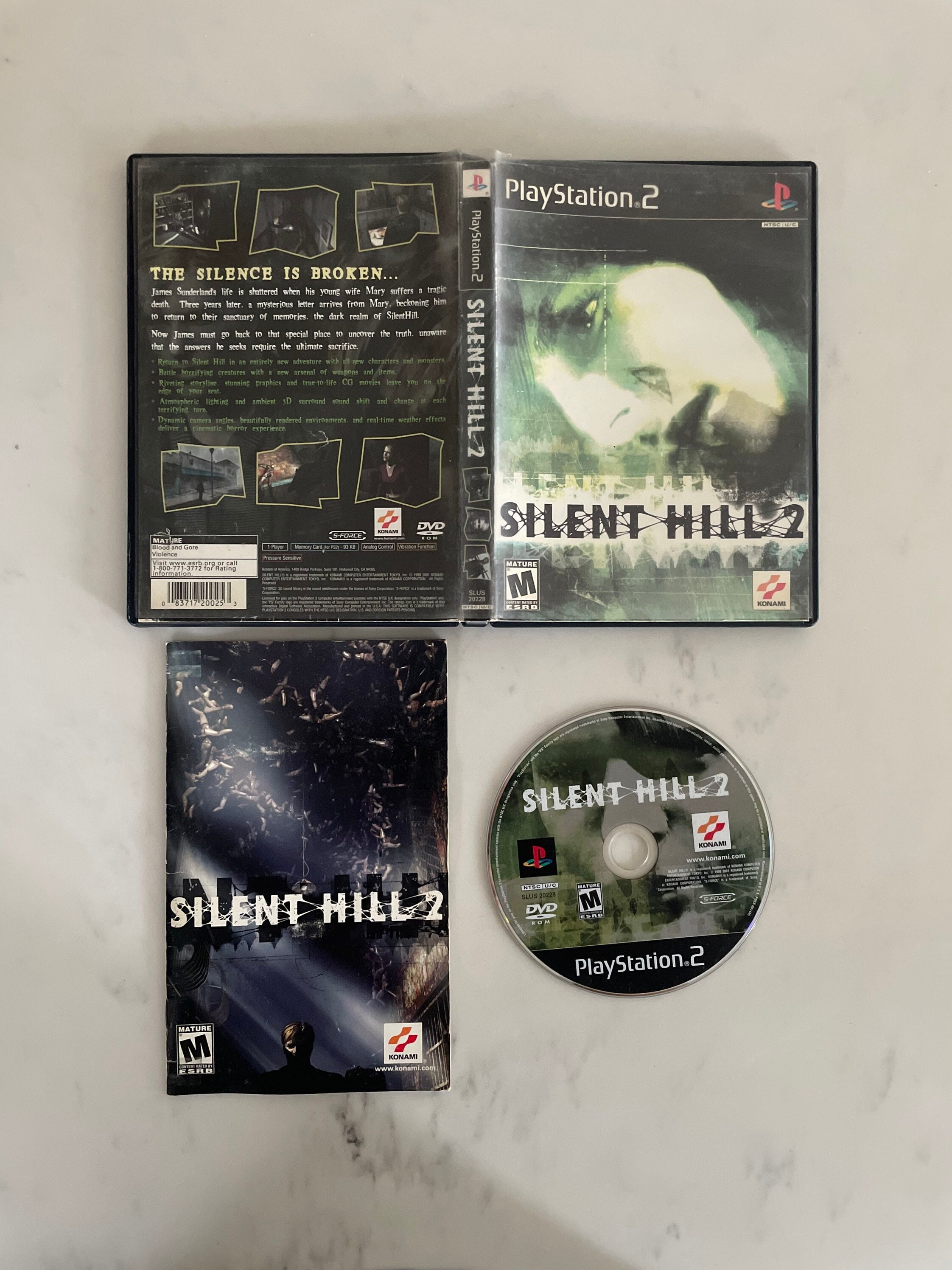 pc SILENT HILL 2 Directors Cut Game REGION FREE PAL EXCLUSIVE