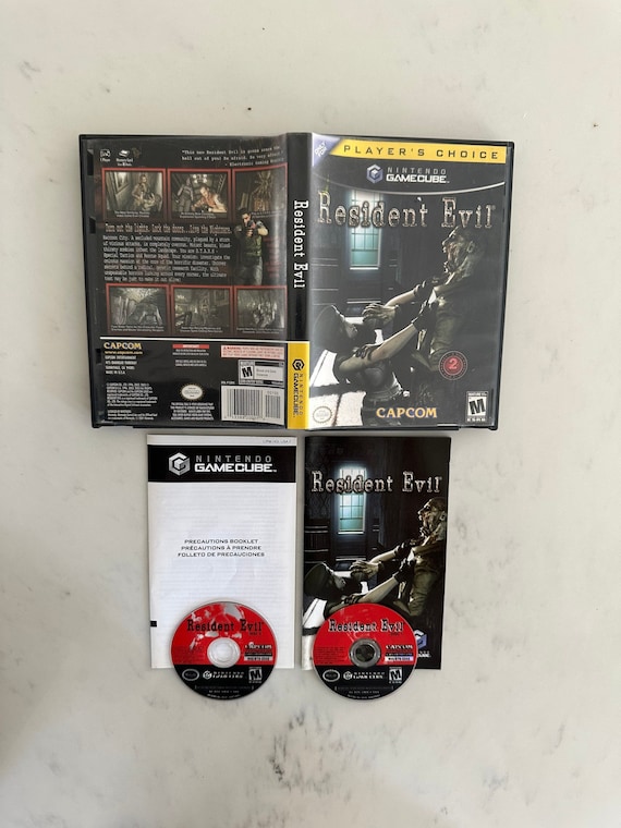 Resident Evil 1 - Authentic Nintendo Gamecube Game - Etsy Canada