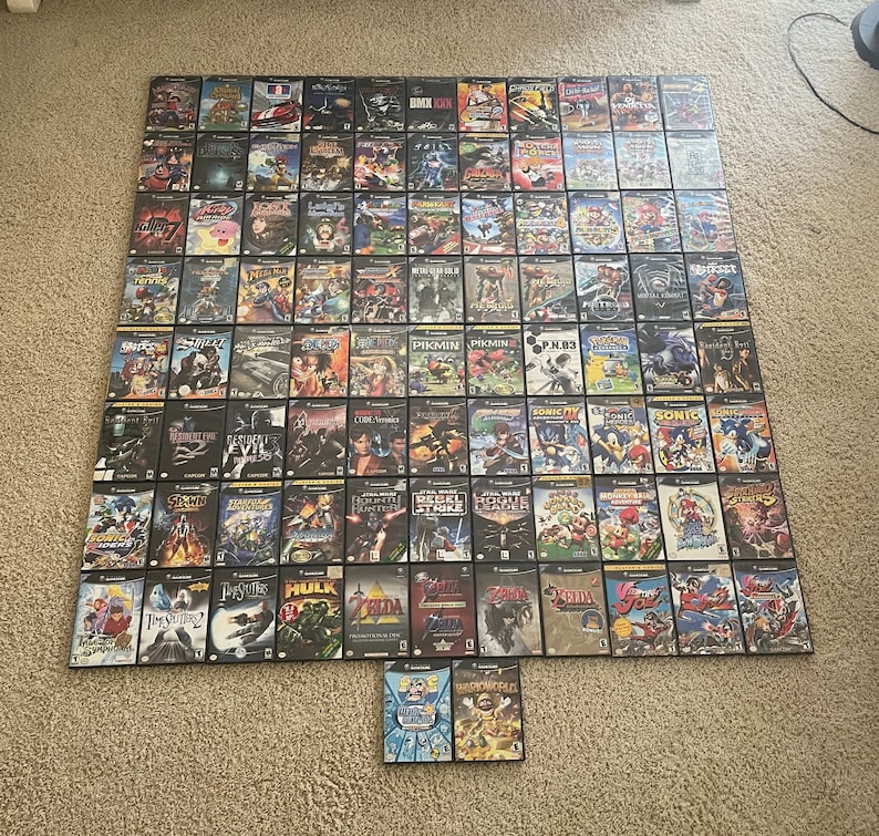 GAMECUBE Authentic Games M - S (nintendo Gamecube) CLEANED and TESTED ...
