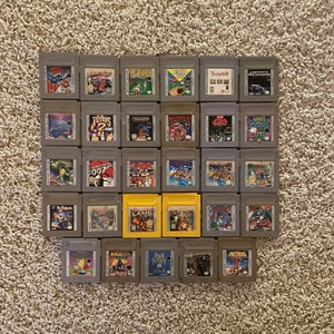 Authentic Nintendo Gameboy Games Collection
