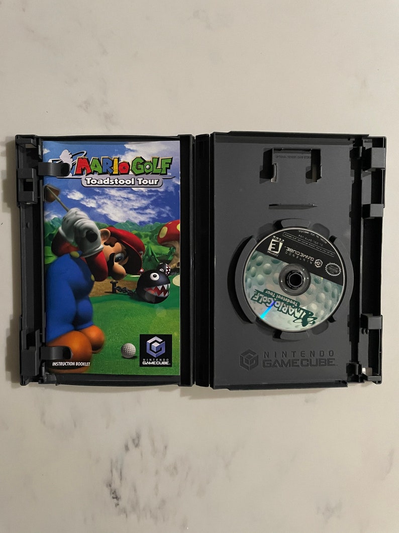 Mario Golf Jeu Nintendo Gamecube authentique image 3